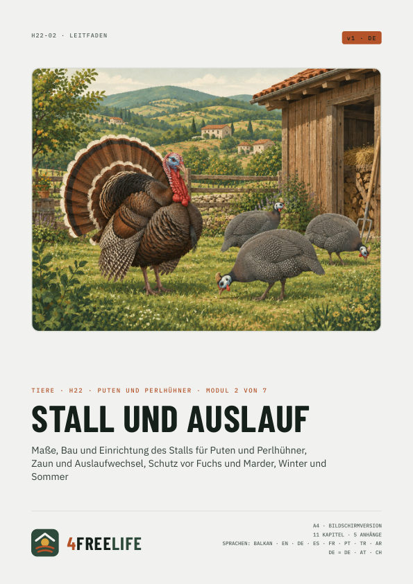 Stall und Auslauf