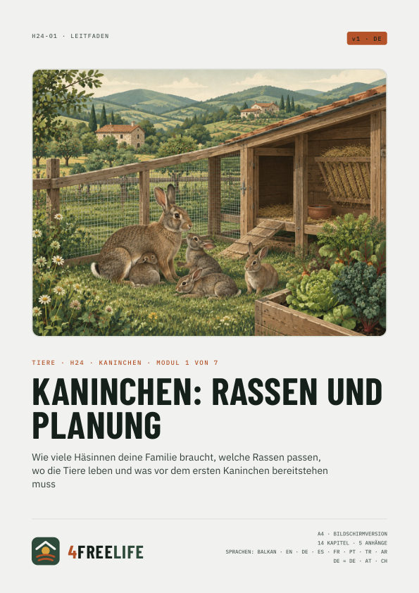 Kaninchen: Rassen und Planung