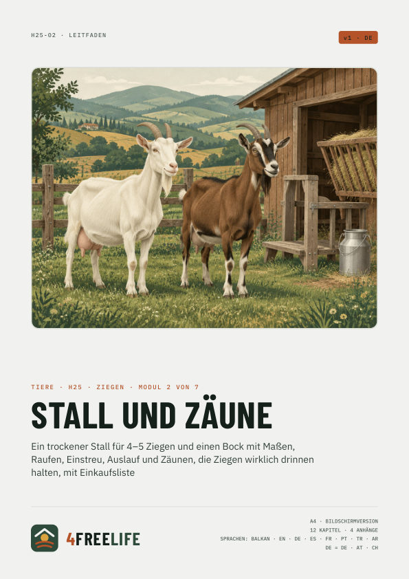 Stall und Zäune