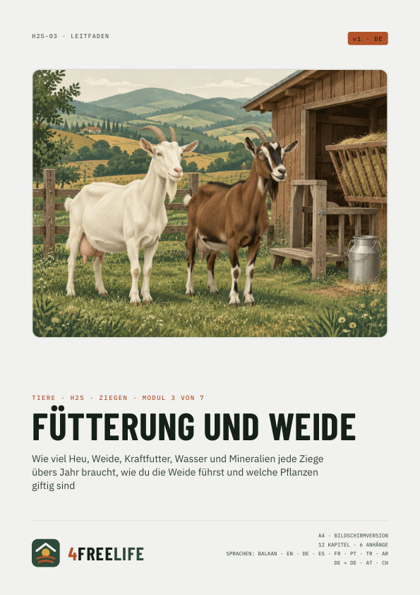 Fütterung und Weide
