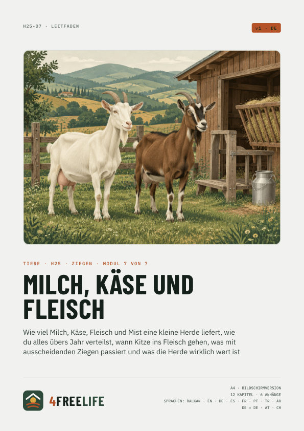 Milch, Käse und Fleisch