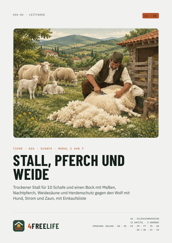 Stall, Pferch und Weide