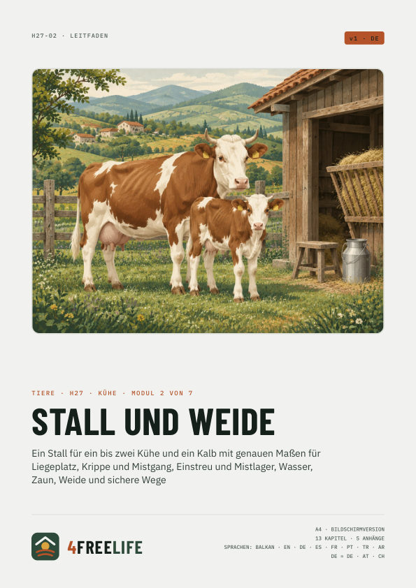 Stall und Weide