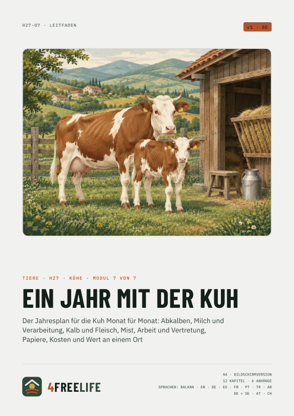 Ein Jahr mit der Kuh
