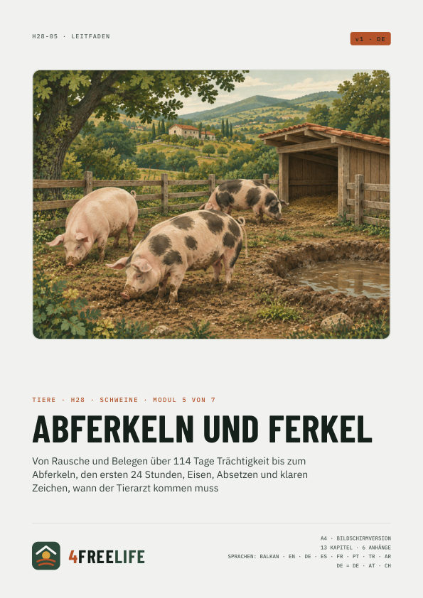 Abferkeln und Ferkel
