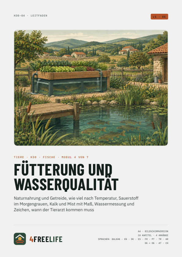 Fütterung und Wasserqualität