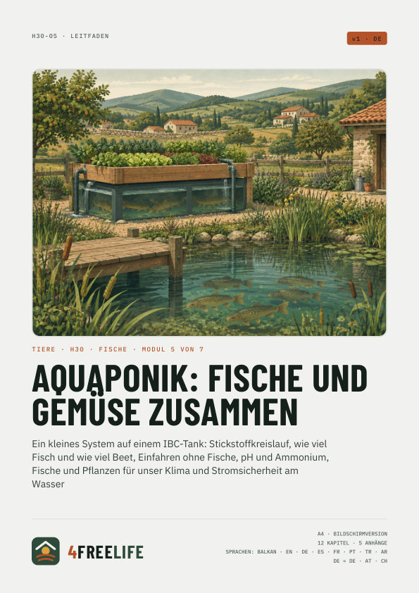 Aquaponik: Fische und Gemüse zusammen