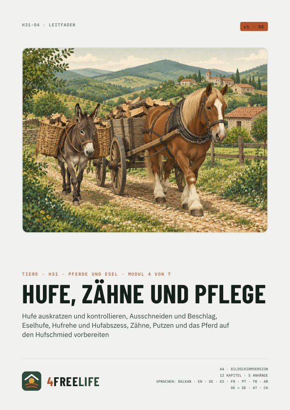 Hufe, Zähne und Pflege