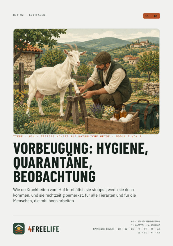 Vorbeugung: Hygiene, Quarantäne, Beobachtung