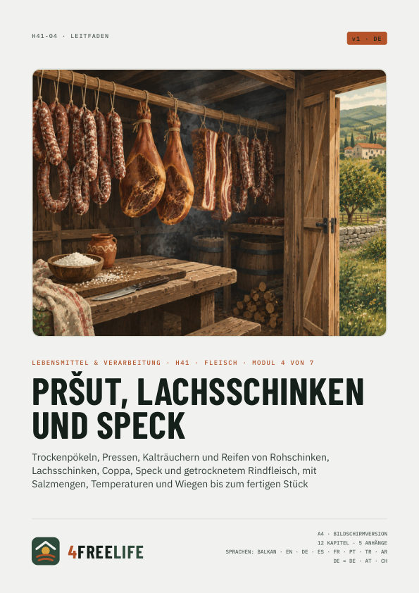 Pršut, Lachsschinken und Speck