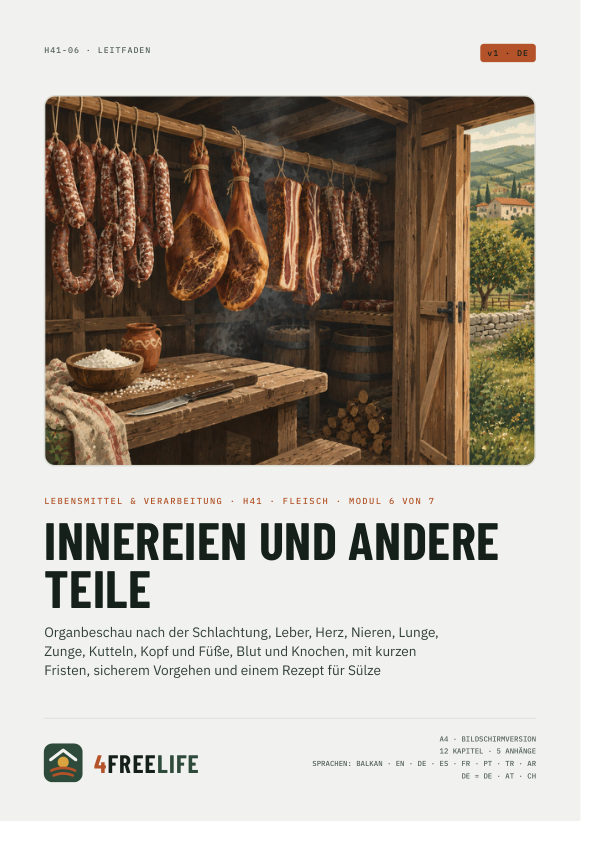 Innereien und andere Teile