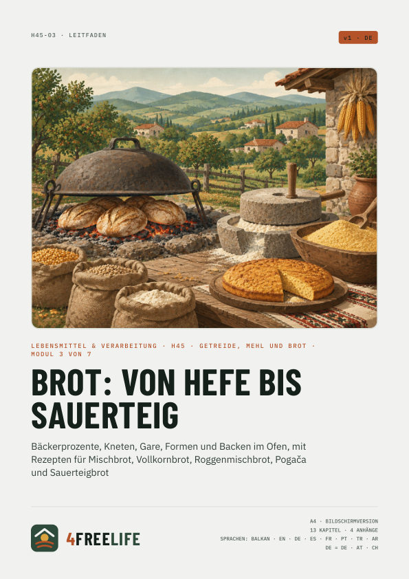 Brot: von Hefe bis Sauerteig