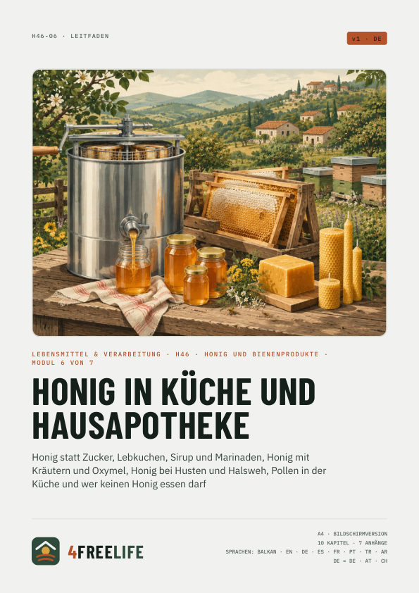 Honig in Küche und Hausapotheke
