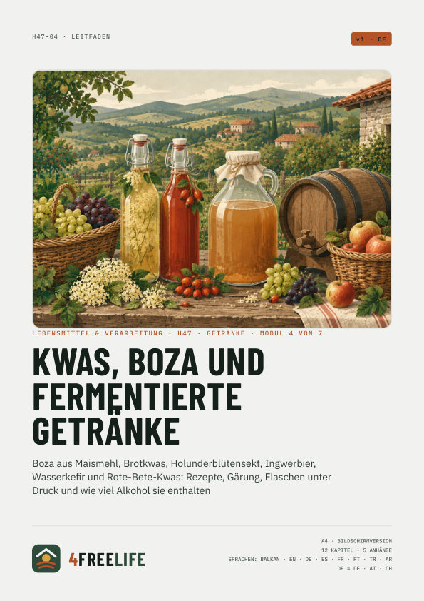 Kwas, Boza und fermentierte Getränke