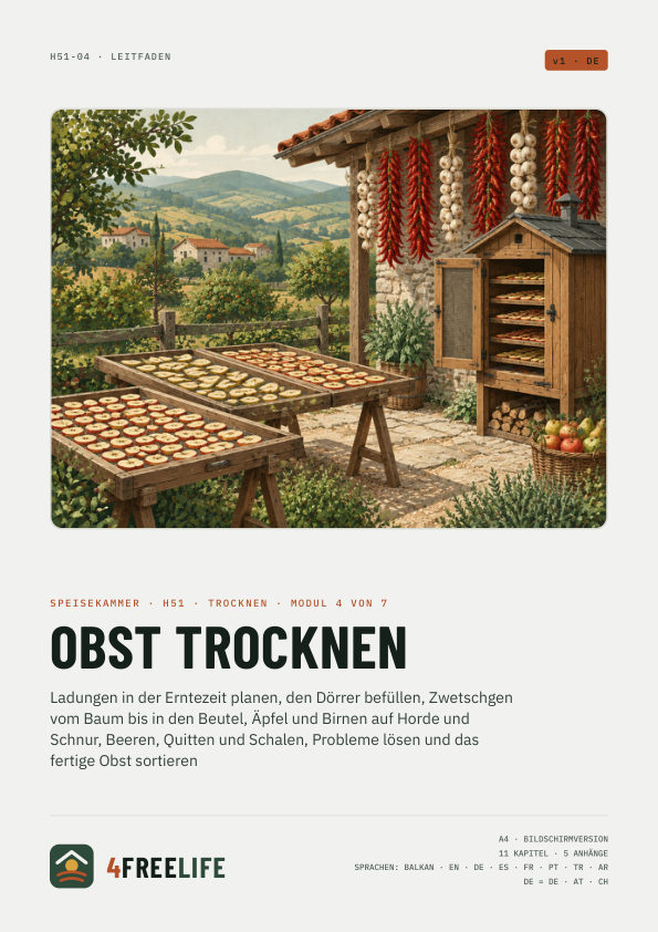 Obst trocknen