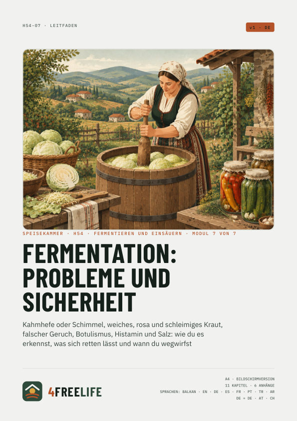 Fermentation: Probleme und Sicherheit