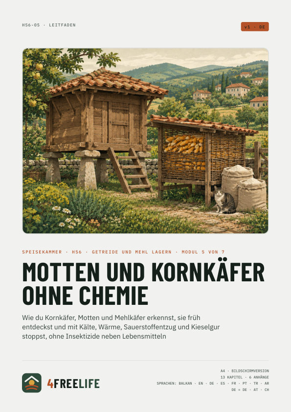 Motten und Kornkäfer ohne Chemie