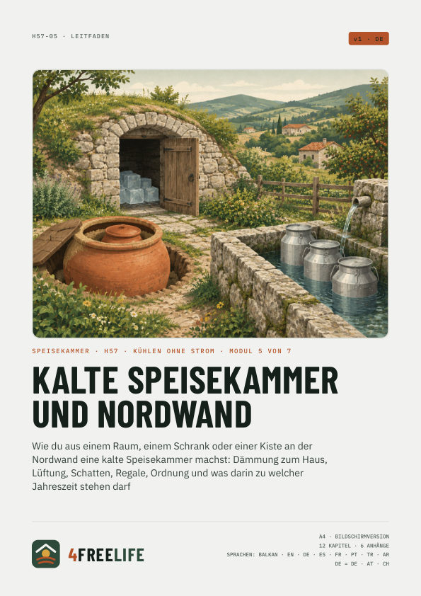 Kalte Speisekammer und Nordwand