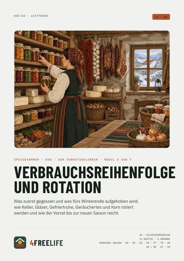 Verbrauchsreihenfolge und Rotation