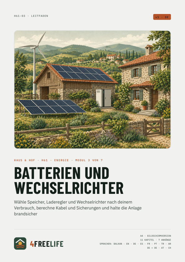 Batterien und Wechselrichter