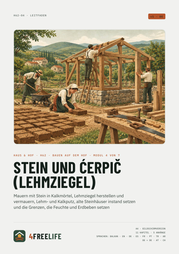 Stein und Ćerpič (Lehmziegel)