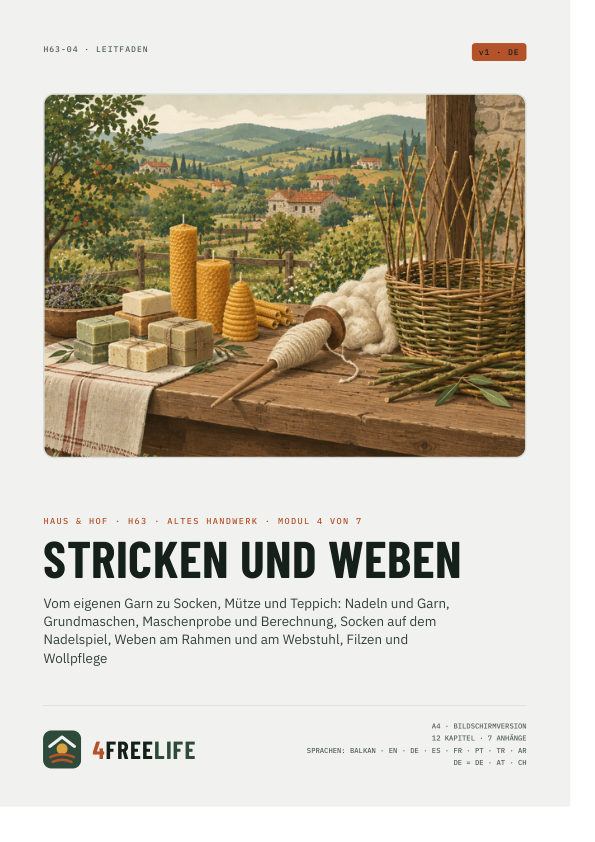 Stricken und Weben