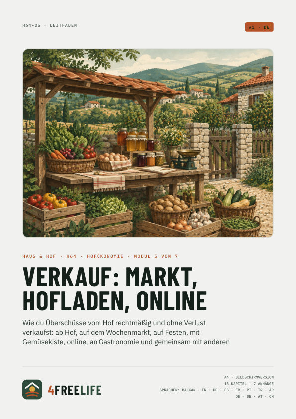 Verkauf: Markt, Hofladen, online