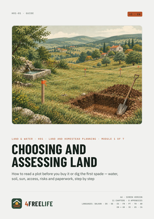 Choosing and assessing land