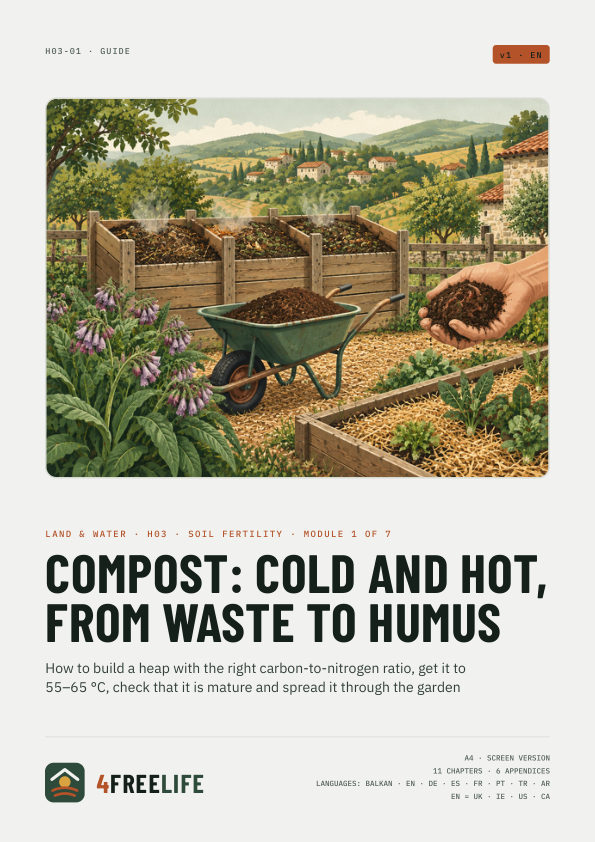 Compost: cold and hot, from waste to humus
