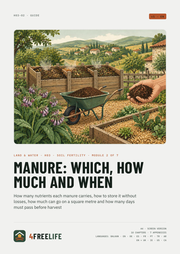 Manure: which, how much and when