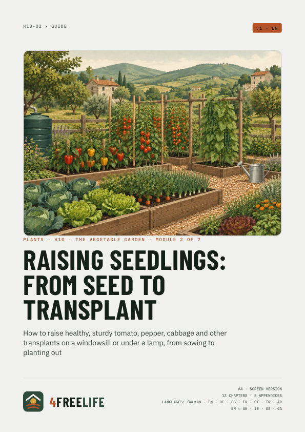 Raising seedlings: from seed to transplant