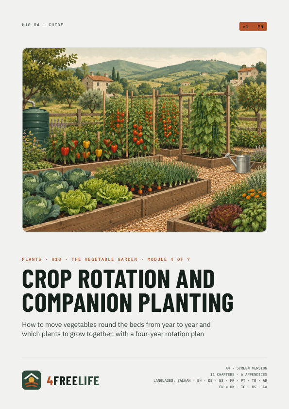Crop rotation and companion planting