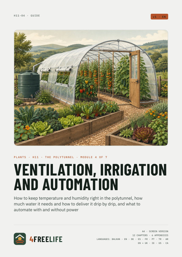 Ventilation, irrigation and automation