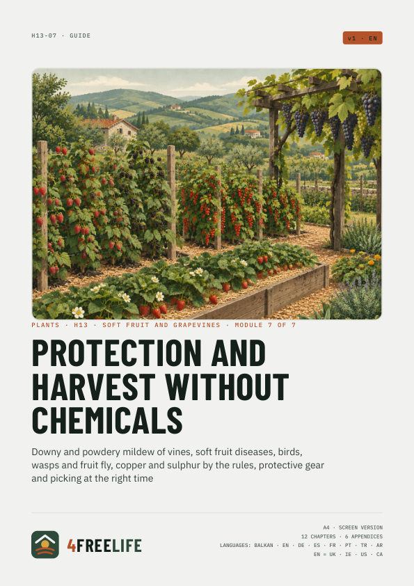 Protection and harvest without chemicals