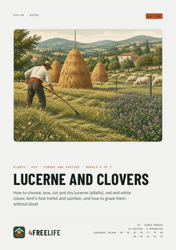 Lucerne and clovers