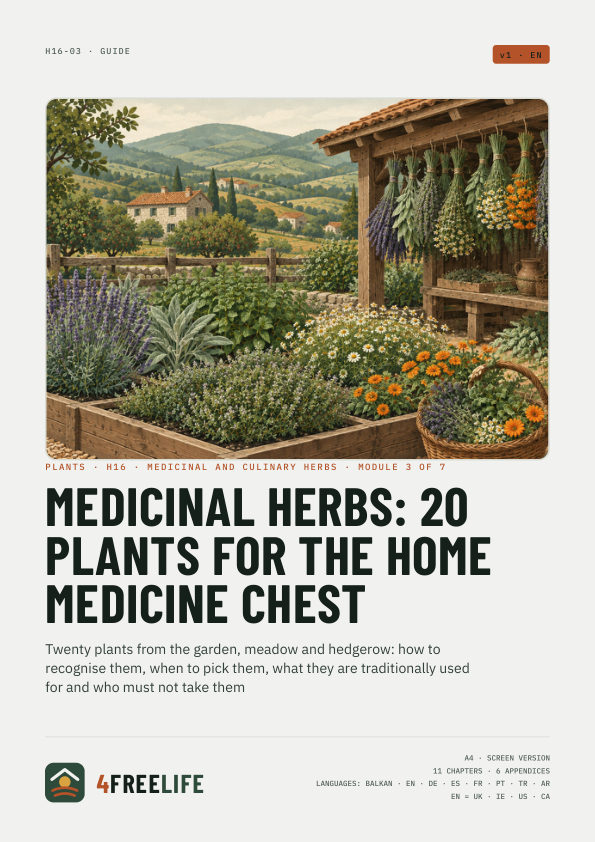 Medicinal herbs: 20 plants for the home medicine chest