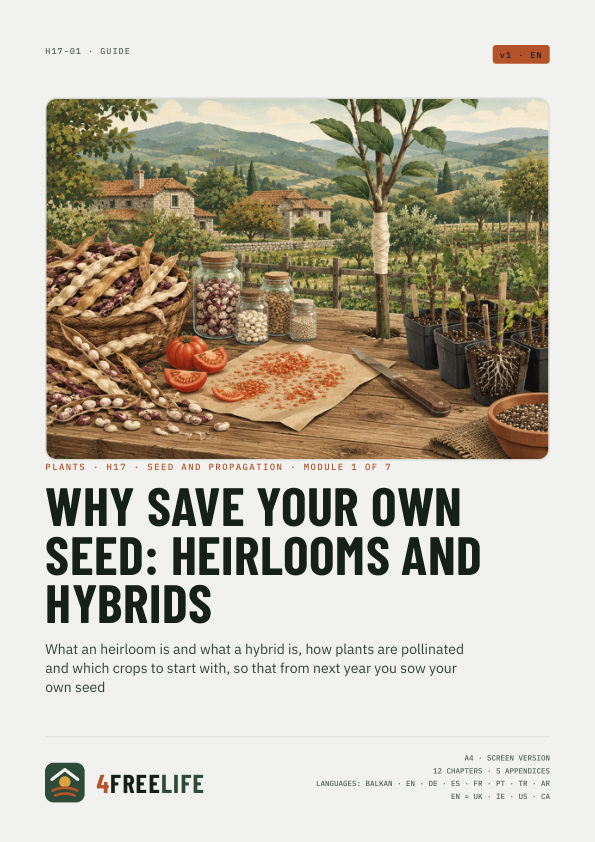 Why save your own seed: heirlooms and hybrids