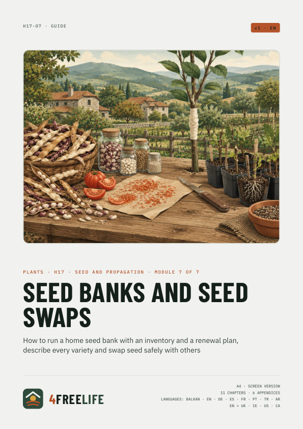 Seed banks and seed swaps