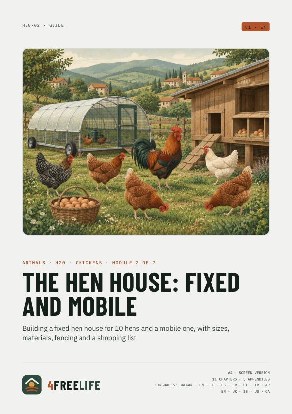The hen house: fixed and mobile