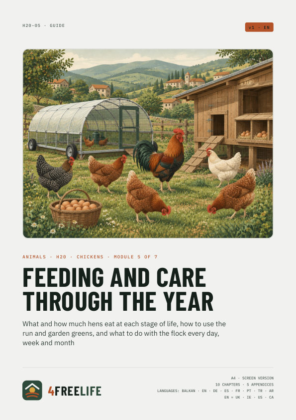 Feeding and care through the year