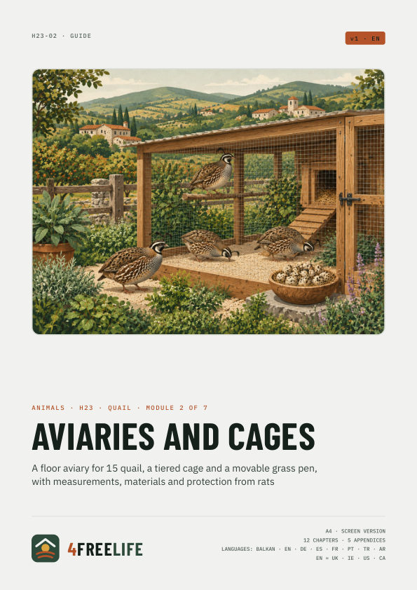 Aviaries and cages