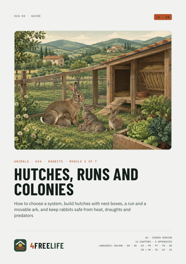 Hutches, runs and colonies