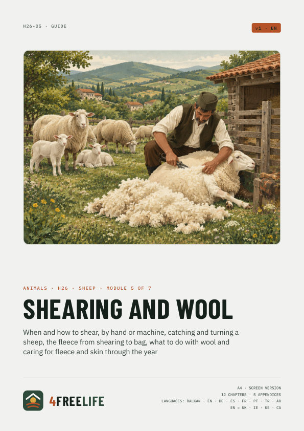 Shearing and wool