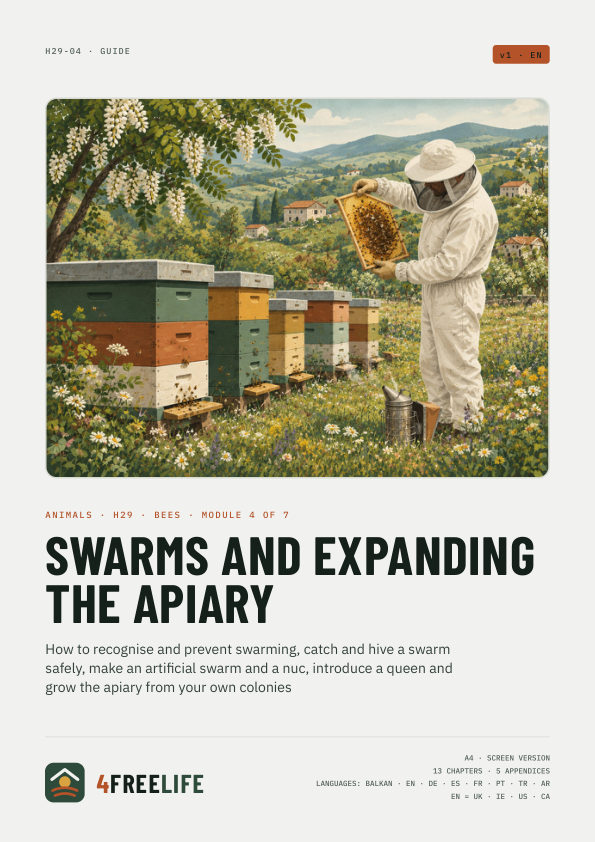 Swarms and expanding the apiary