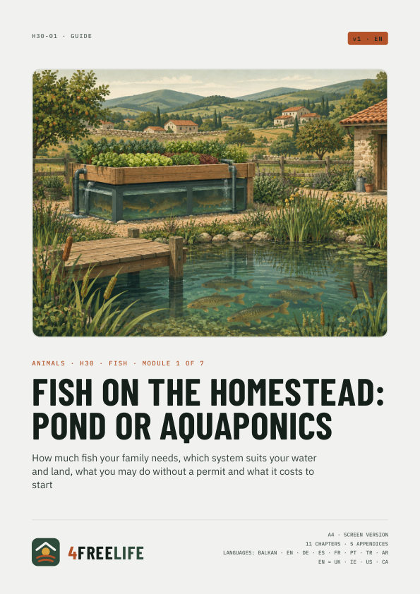 Fish on the homestead: pond or aquaponics