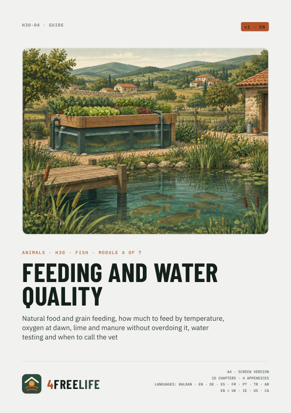 Feeding and water quality