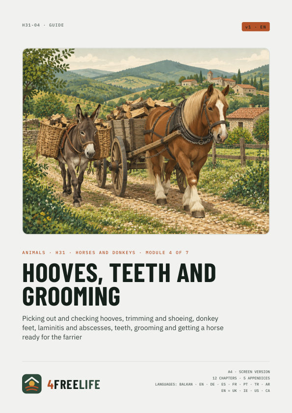 Hooves, teeth and grooming