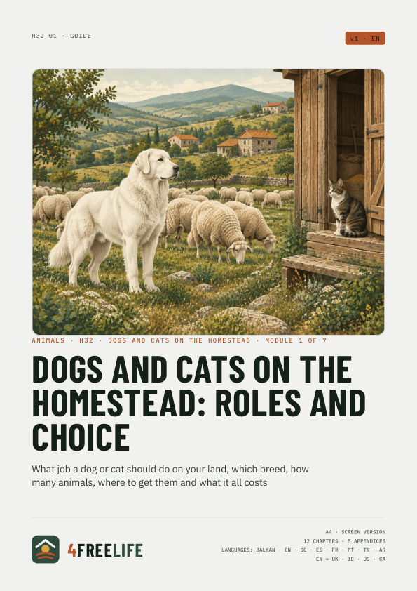 Dogs and cats on the homestead: roles and choice