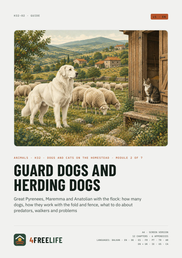 Guard dogs and herding dogs
