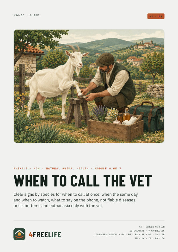 When to call the vet